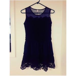 Navy Blue shear dress
